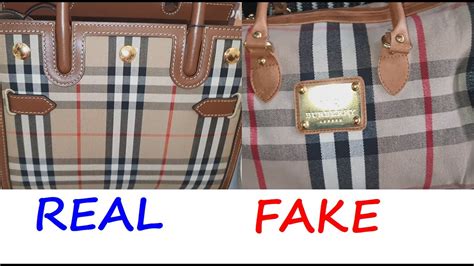 burberry original vs replica|how to check if Burberry bag is real.